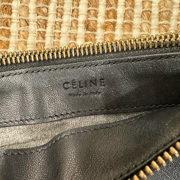 Authentic CELINE Lambskin Small Trio Crossbody Bag in Black - Picture 9 of 13